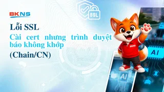Lỗi SSL: cài cert nhưng trình duyệt báo không khớp (chain/CN)