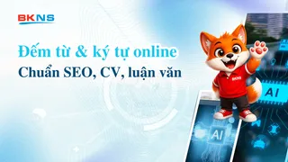 Đếm từ & ký tự online: chuẩn SEO, CV, luận văn