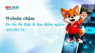 Website chậm: đo tốc độ thật & tìm điểm nghẽn (HN/HCM)